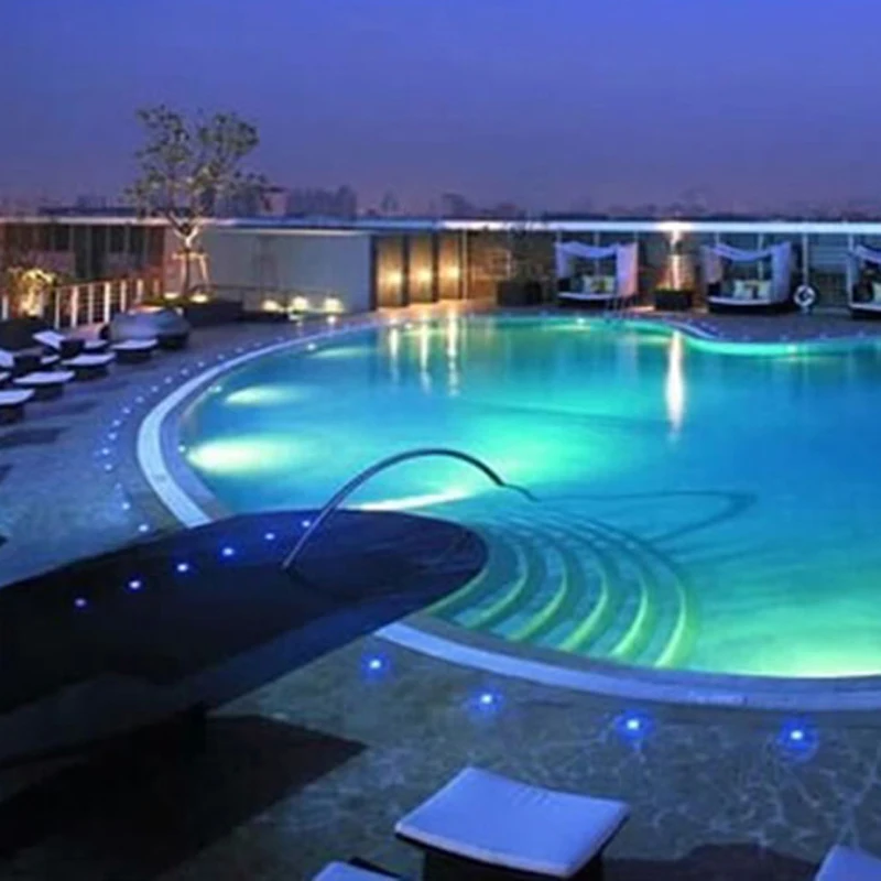 15x светодиодный плавательный бассейн светильник Водонепроницаемый DC 12V открытый