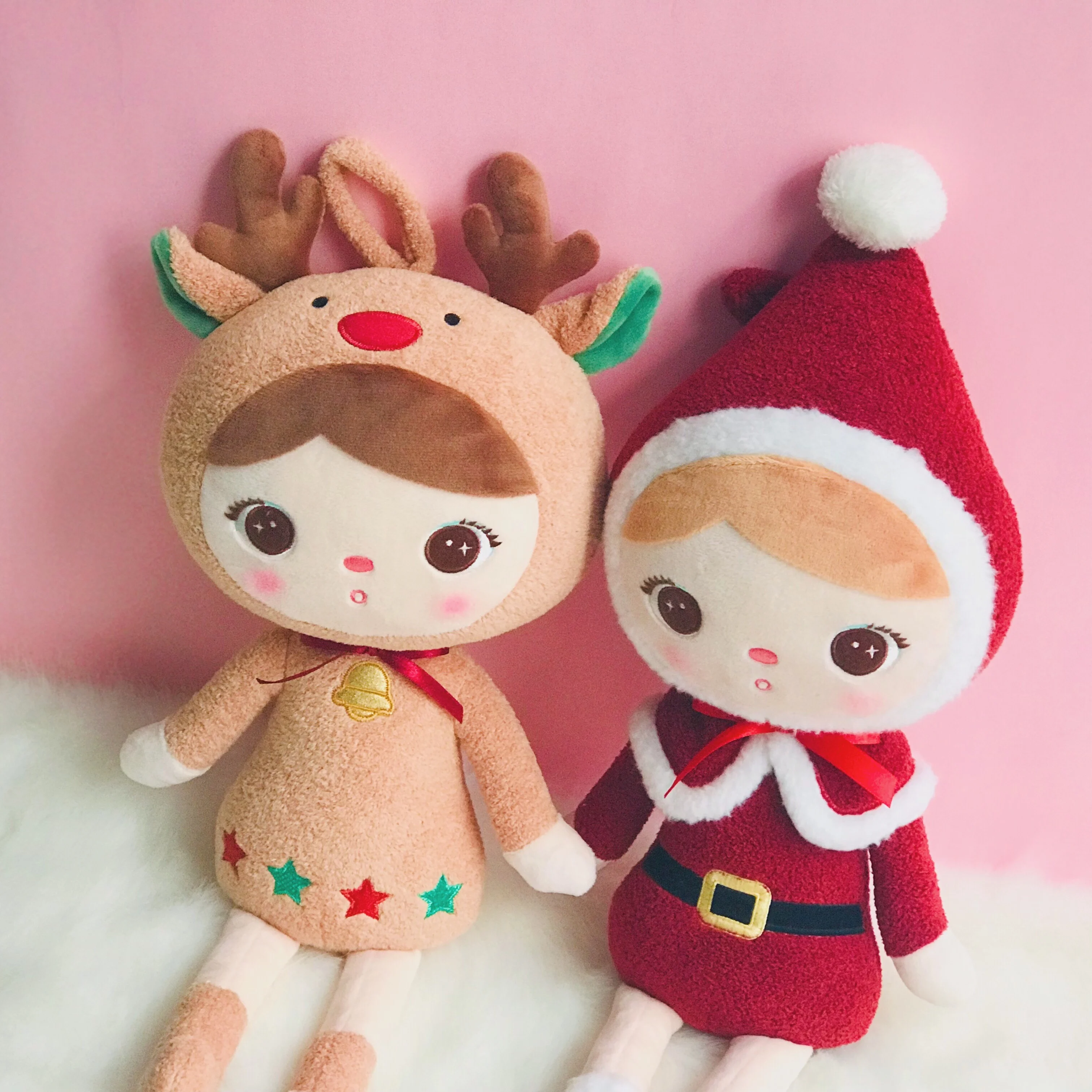 【Presale】плюшевые куклы игрушки для девочек мягкие малышей рождественские Keppel elk