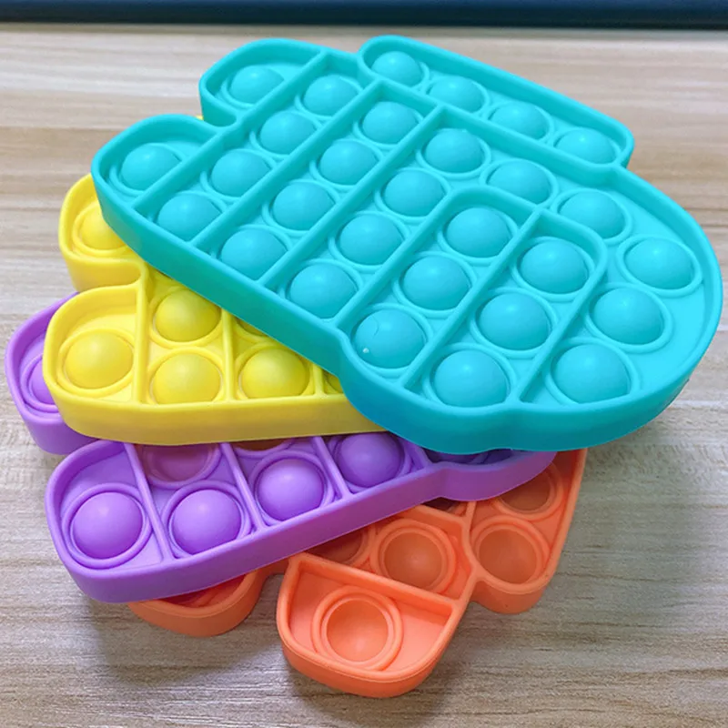 

Decompression Toy Foam Feel Rodent Pioneer Keychain Push Fidget Spaceman Among Us Finger Bubble Press Mini Hand Toys Toy for Kid