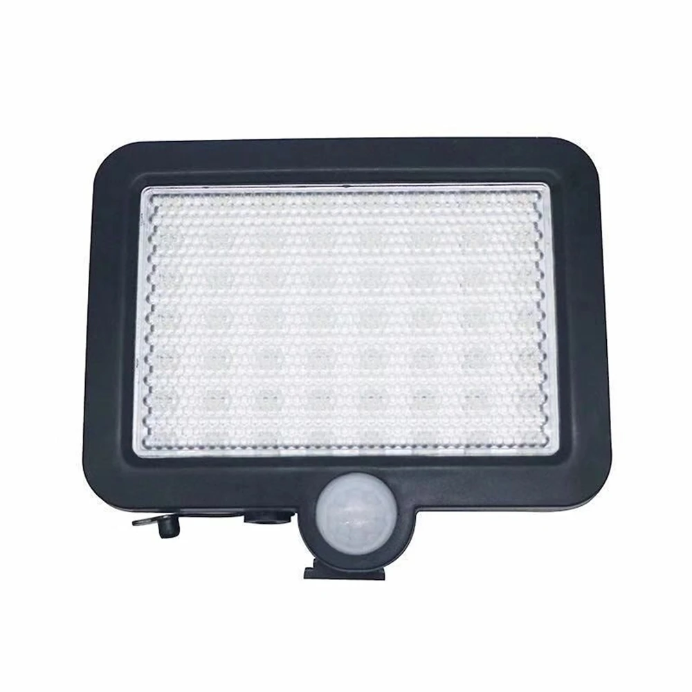 56 светодиодный уличный Солнечный настенный светильник с датчиком движения PIR