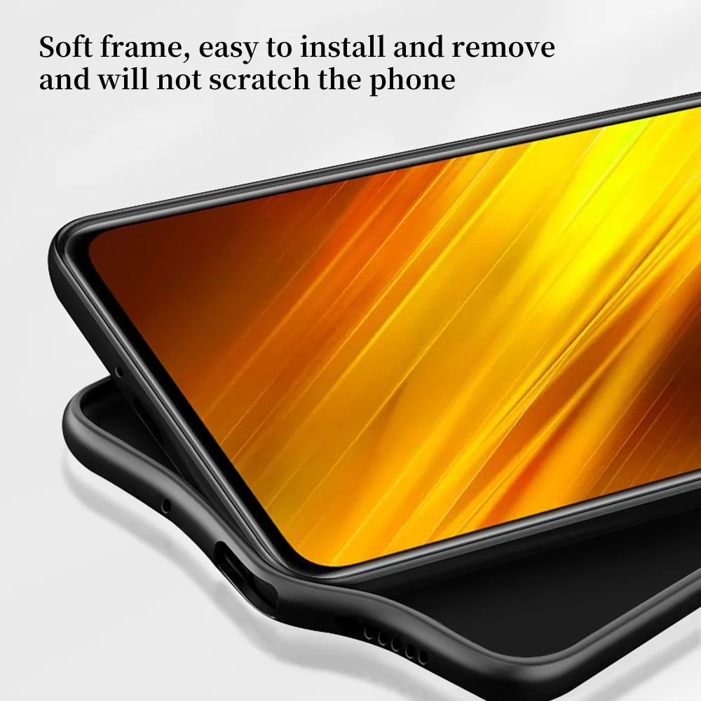 black soft cover for xiaomi mi poco x3 nfc 10t pro m3 11 note 10 lite 9 9t f3 a2 f1 silicone phone case japan anime demon slayer free global shipping