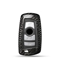 real carbon fiber car key case cover key shell for bmw x3 f25 x4 f26 f1 2 3 4 5 7 series f20 f22 f30 f31 f34 f32 f10 f07 f12 f01