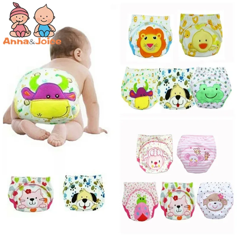 30PCS Waterproof Baby Training Pant Underwear Cotton Learning/Study Infant Underpants