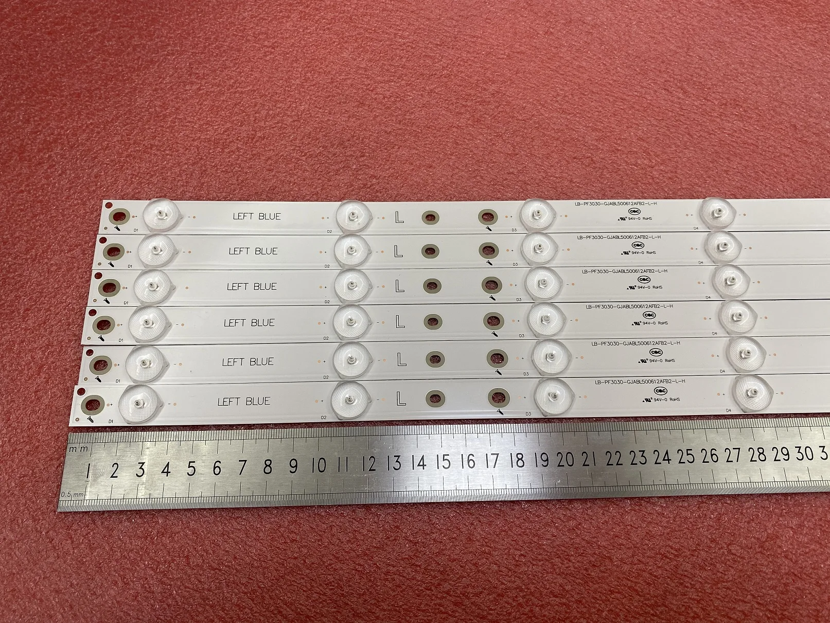 Новинка 12 шт./компл. Светодиодная лента для подсветки 50put640 0/60 50PUH6400 50PUF6061 500TT67 V2
