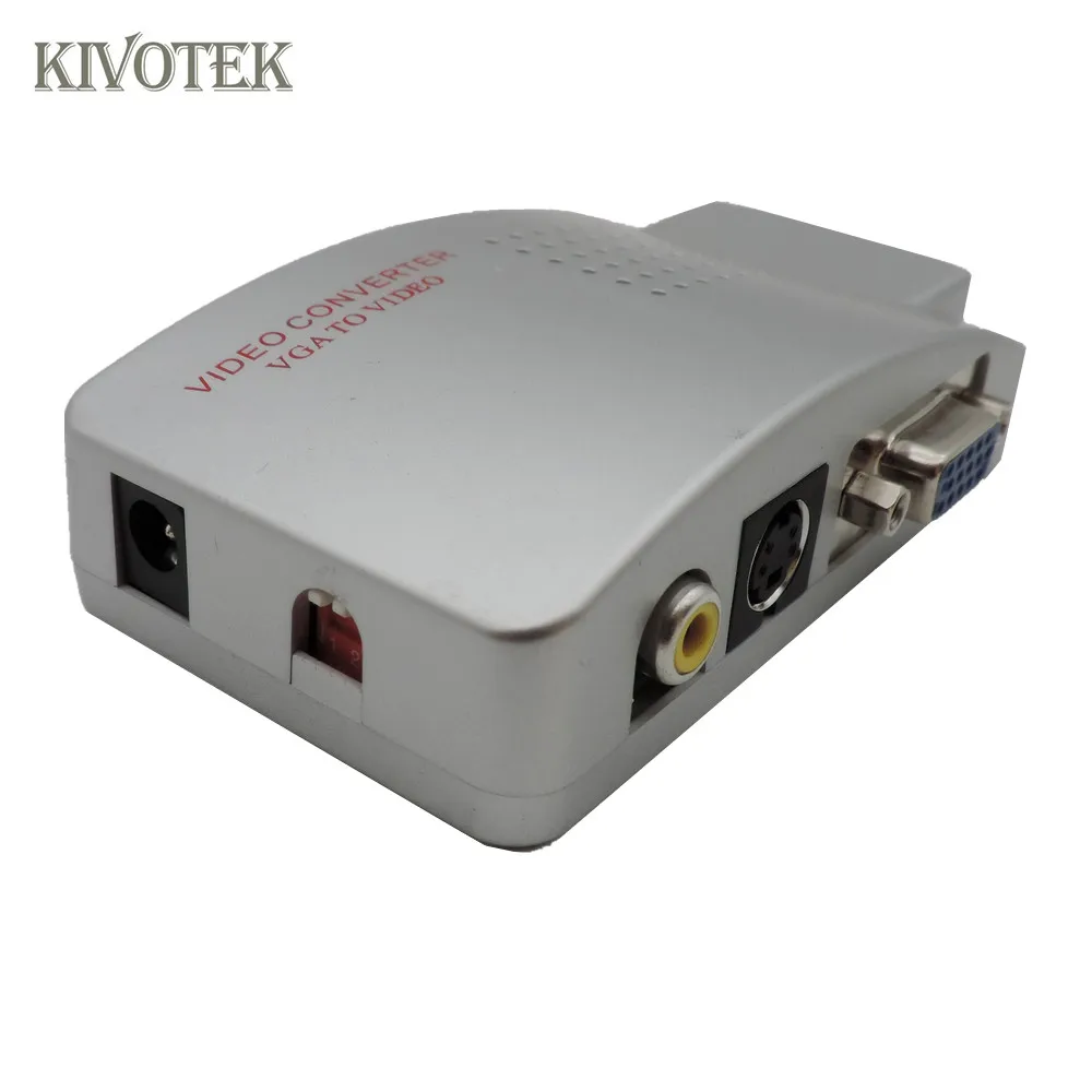 Универсальный адаптер NTSC PAL VGA для ТВ AV RCA конвертер видео переключатель коробка