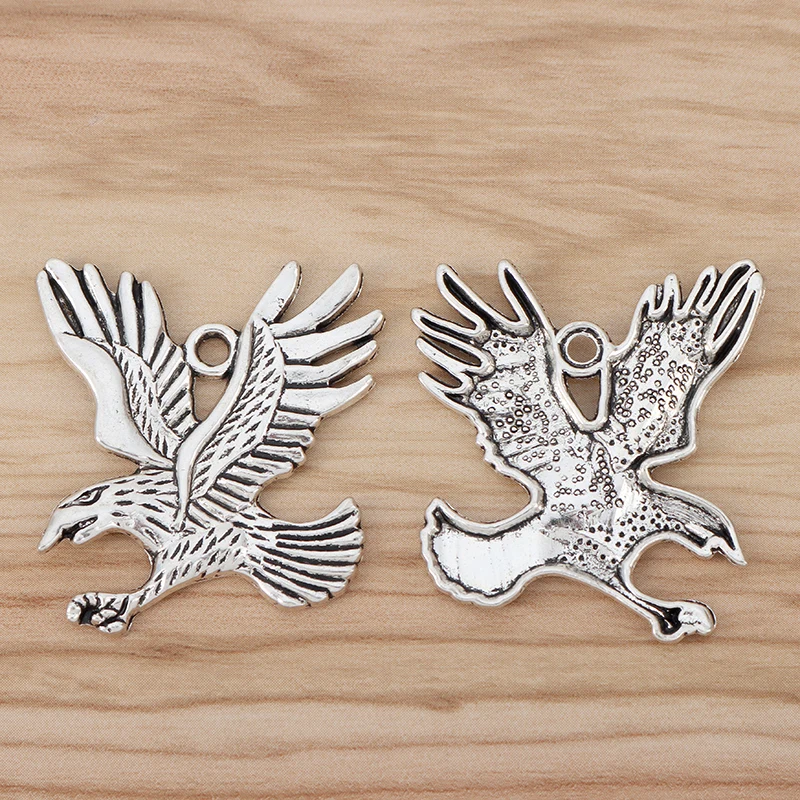 10 штук большой орел птица подвеска Подвески для ожерелья ювелирных