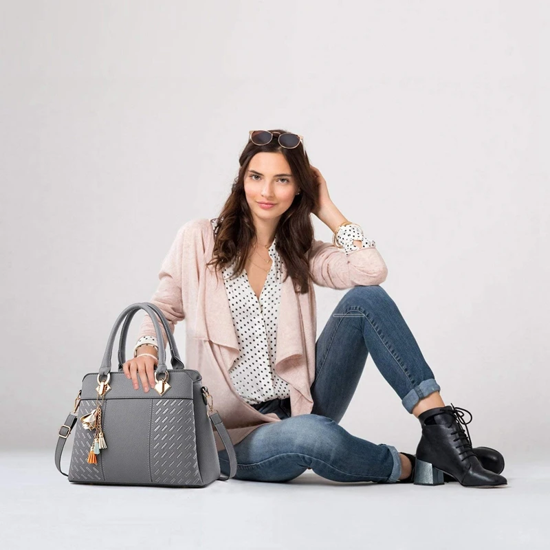 Женские сумочки и кошельки модная сумка тоут с верхней ручкой сумки через плечо