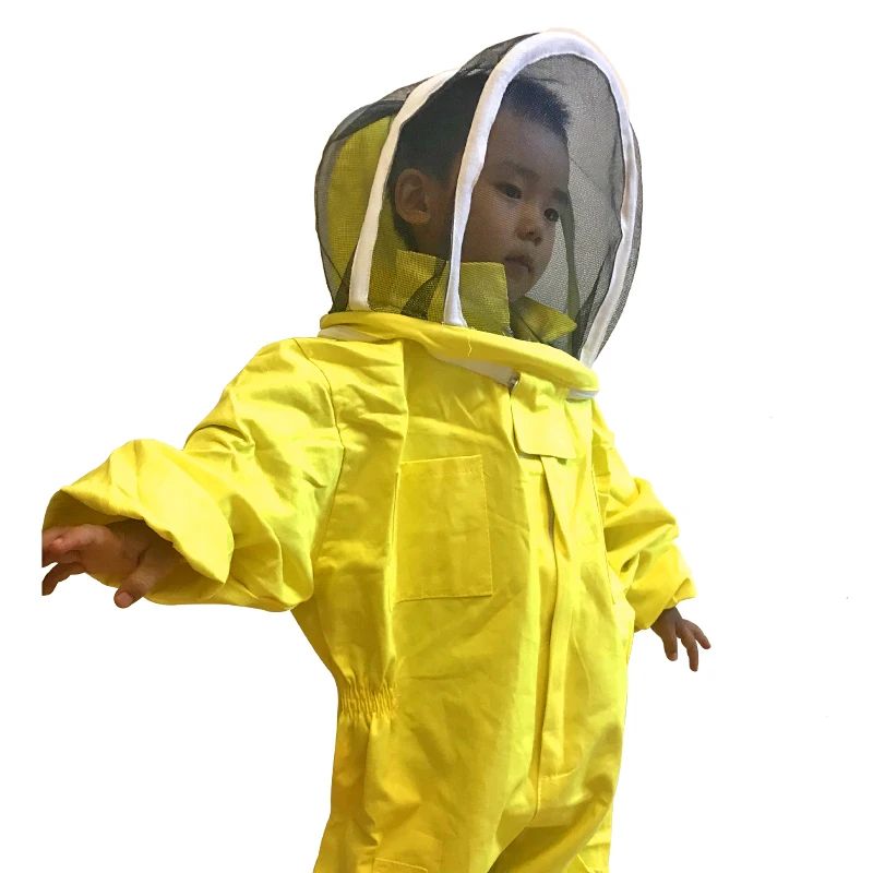 

Children Anti-Bee Suit Beekeeping Tools Kid Beekeeping Clothing Breathable Suit for Kids Beekeeping Practice Bee Suit Equipments