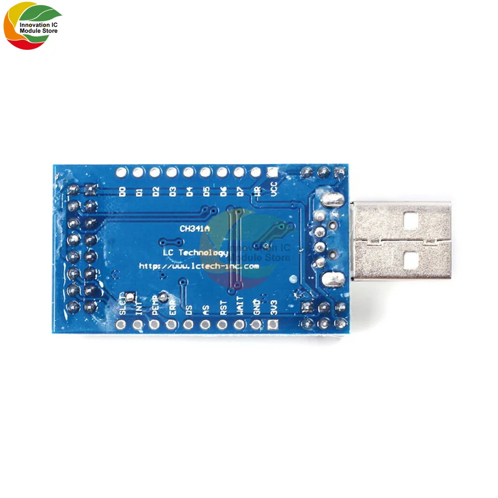 CH341A Programmer USB to UART IIC SPI I2C Convertor Parallel Port Converter Onboard Operating Indicator Lamp Board Module | Электронные