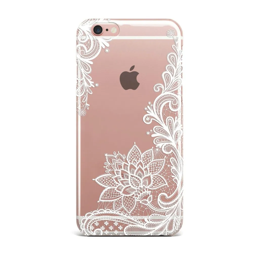 Style 5 L-FADNUT прозрачный силиконовый мягкий чехол для iPhone 7 8 6 S 6 Plus X Xr Xs Max 5 5S SE ультра тонкий 360 прозрачный защитный чехол из ТПУ - Цвет: Style 5