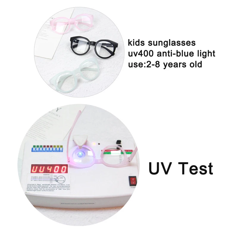 Квадратный анти-синий светильник детские очки для мальчиков и девочек детская