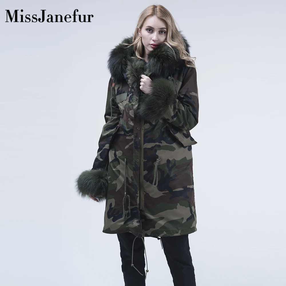 Зимняя шуба мужская куртка-парка Женская парка из меха енота куртка модное