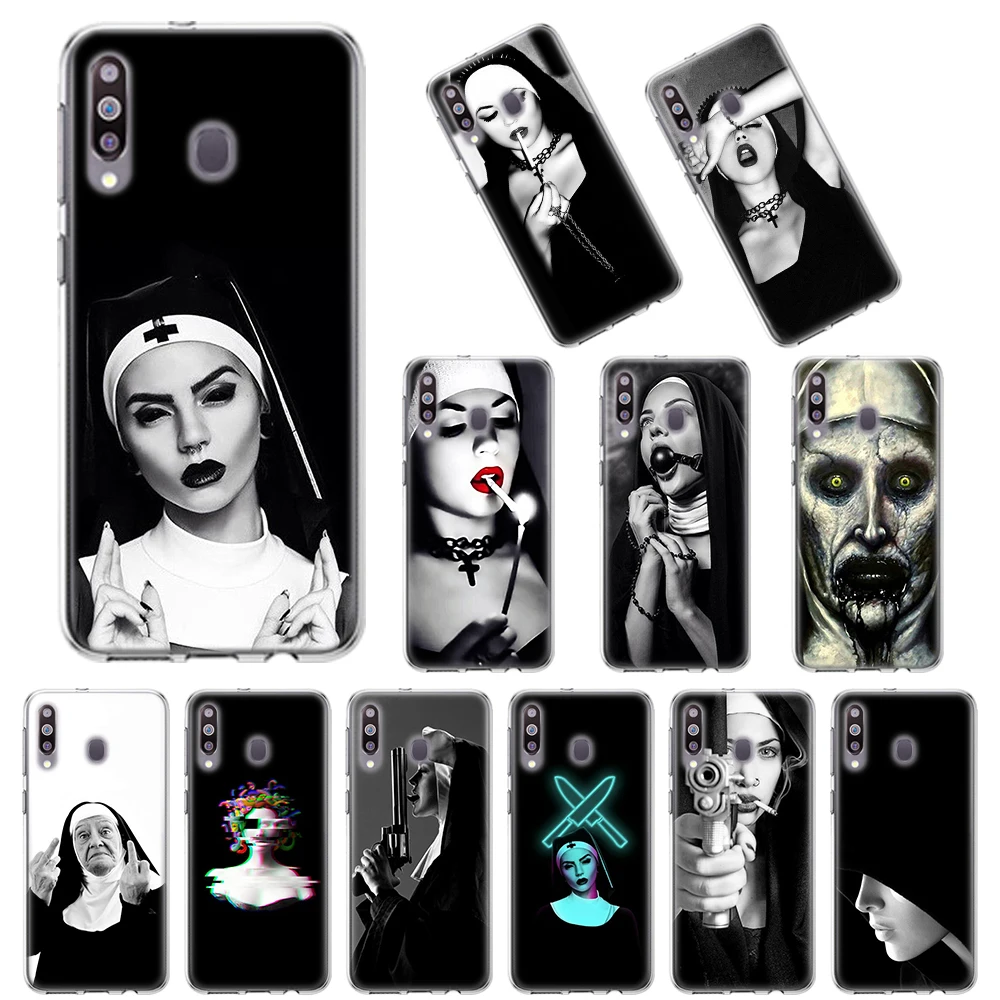 

Sister Nun Soft Case for Samsung Galaxy A10 A10E A20 A20E A30 A40 A50 A70 A11 A41 A51 A71 A91 TPU Cover