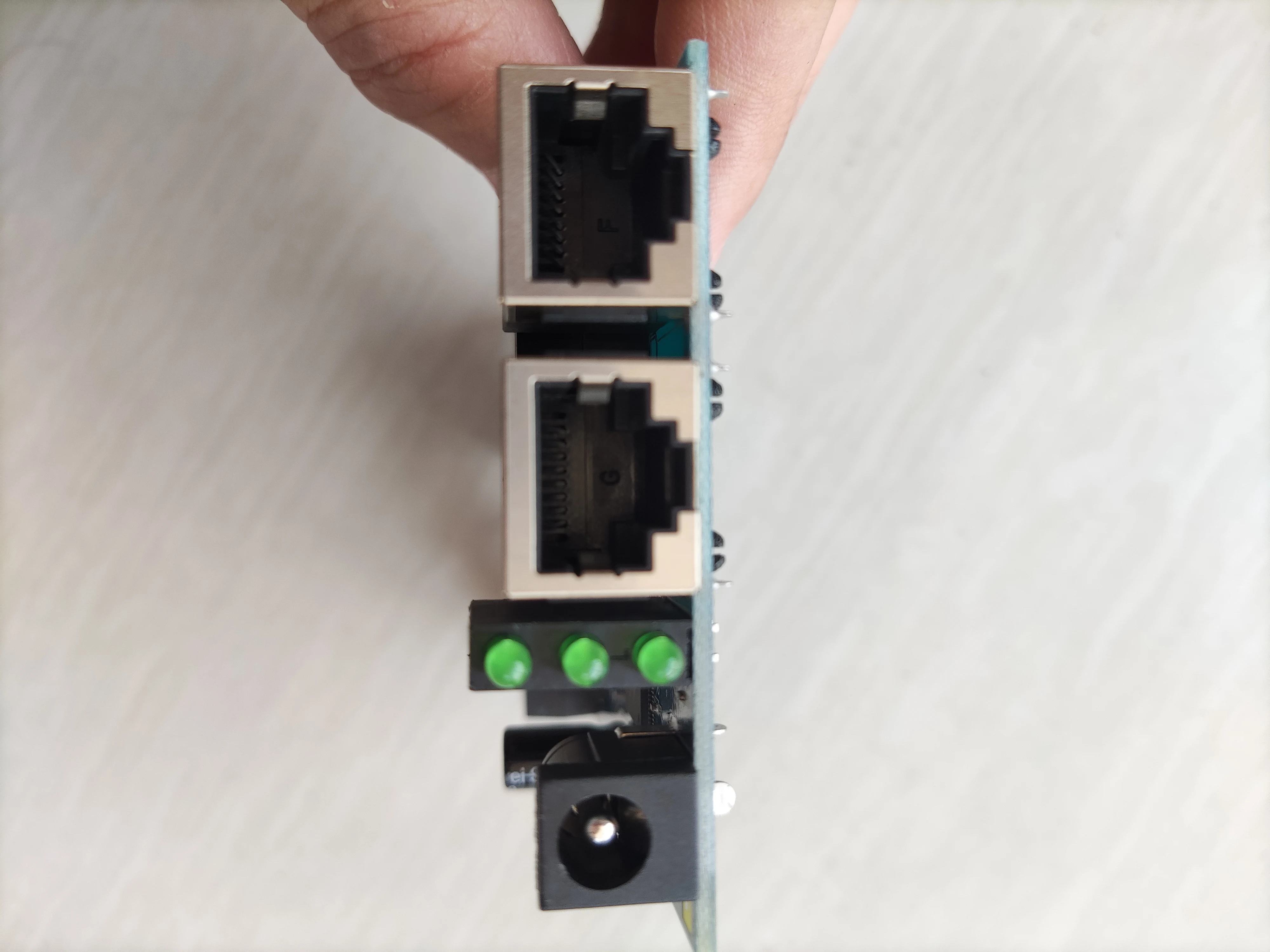 

Switch 3km 2G2 RJ45 POE Gigabit Ethernet switch fiber port SC connector PCBA board Gigabit fiber board 2 * 3KM with power