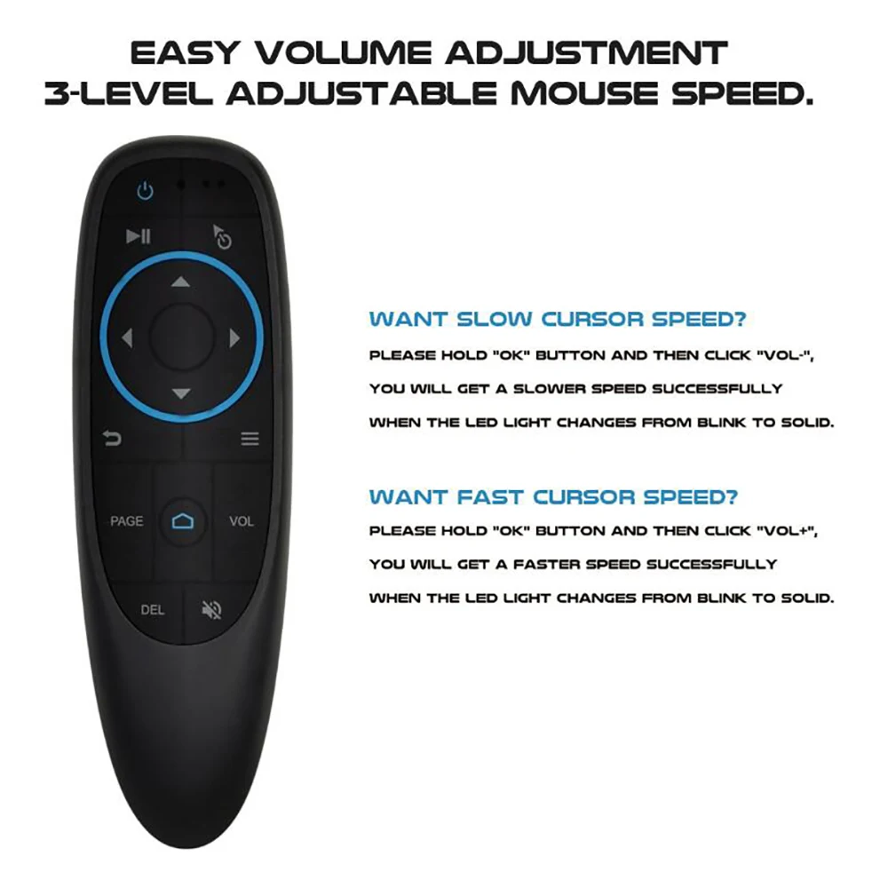 G10 BT Blueteeth Air Mouse Пульт дистанционного управления без 2 4G USB приемник с гироскопом