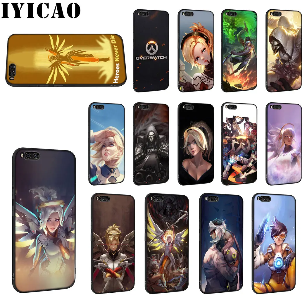 IYICAO Overwatch милости Мягкий силиконовый чехол для телефона Redmi 8A 4A 4X 5A 6A 5 6 Plus 7 S2