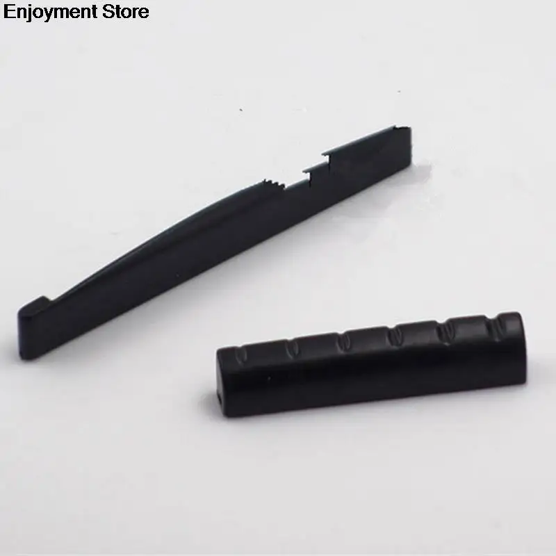 Седло и Гайка для 6-струнной классической гитары Bone Bridge набор слоновой кости |