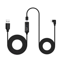 26ft office home fast charge vr accessories computer connector usb c 3 2 gen1 link cable with signal booster for oculus quest 2