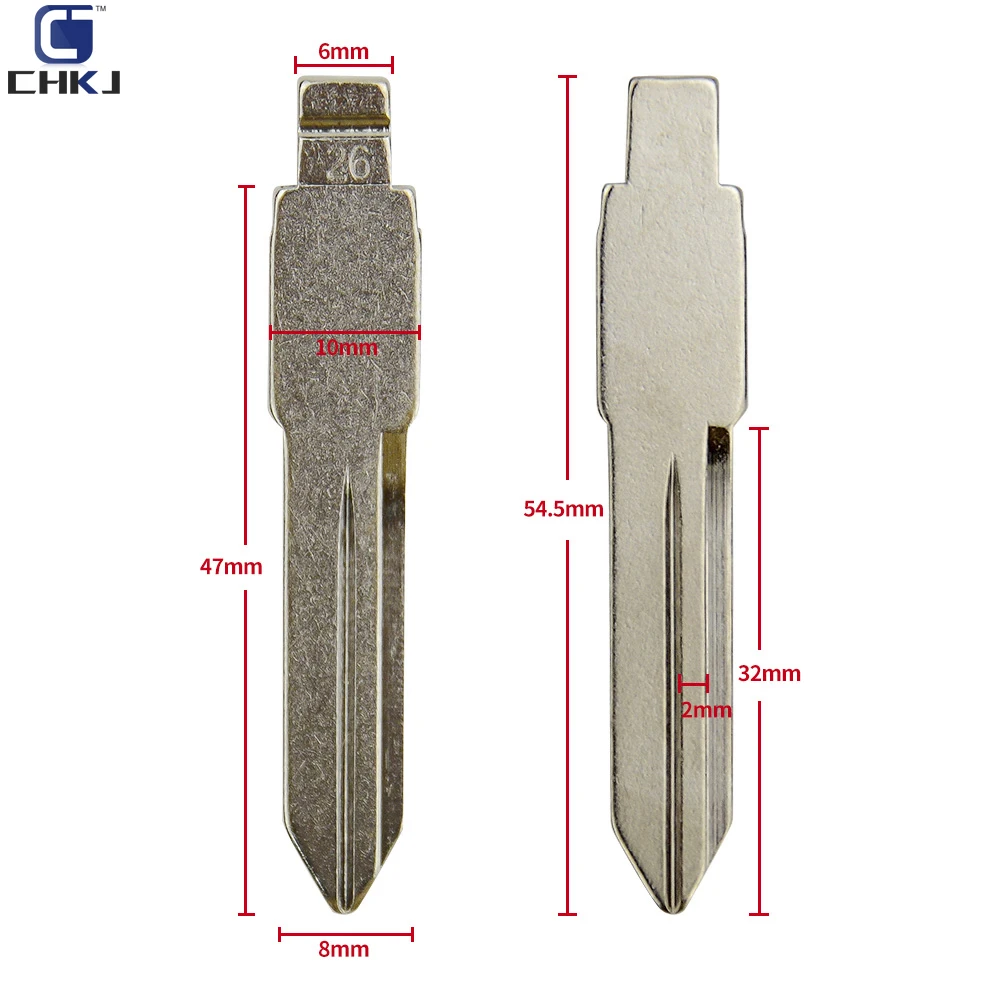 CHKJ 1 шт. необработанное Лезвие Металла чистое нерезаное Флип складной KD