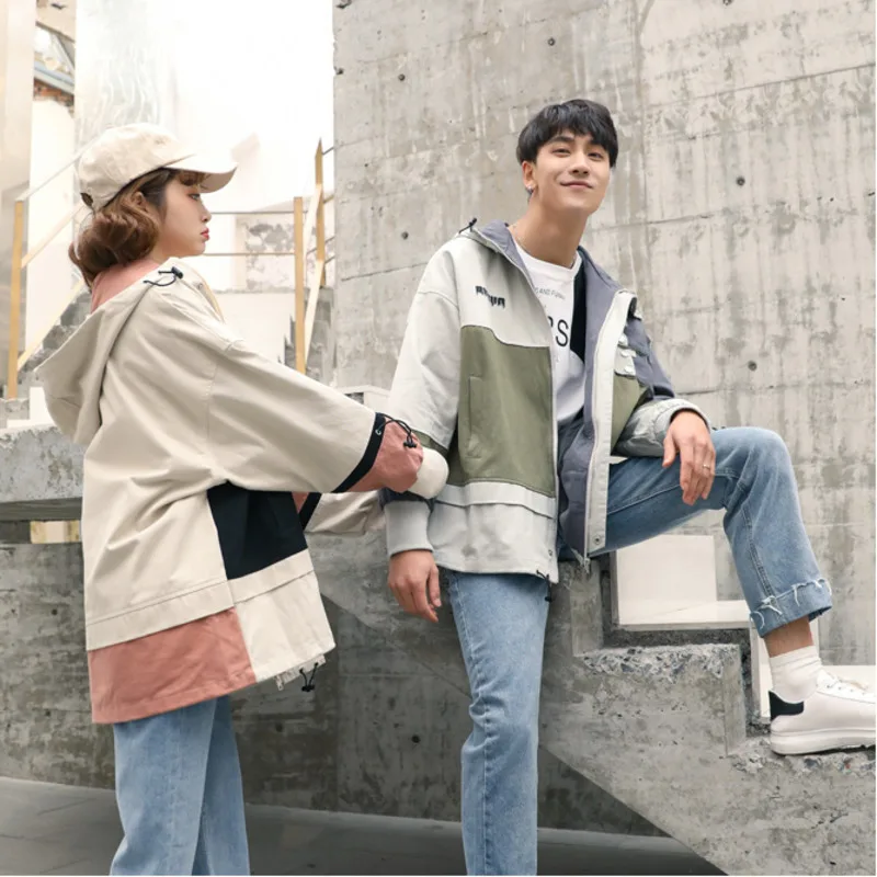 Женская свободная куртка в стиле хип-хоп | одежда