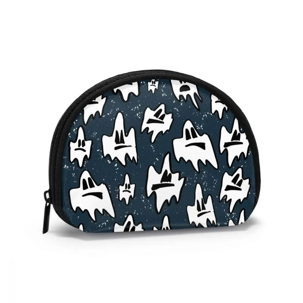 Кошелек в классическом стиле с мультяшными призраками на Хэллоуин оригинальные