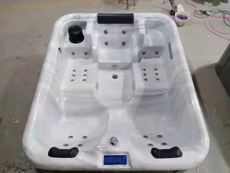 

2150X2150X950mm 6 people Outdoor Whirlpool Swimming Pool Hot Bathtub Acrylic Hydromassage Surfing Massage SPA 5502