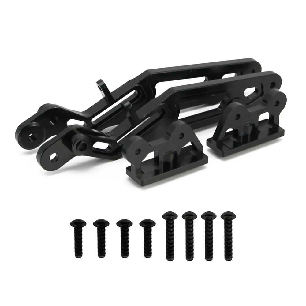 RCAWD-juego de montaje de aler&oacute;n trasero de aluminio para Arrma 1-8, KRATON NOTORIOUS OUTCAST, TALION, TYPHON, coches, piezas de actualizaci&oacute;n-4