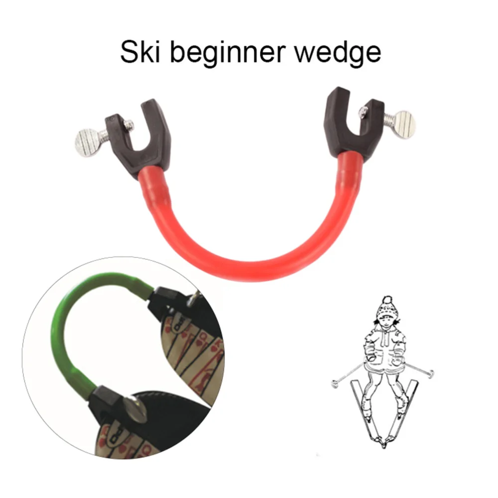 

Easy Wedge Ski Training Aid Ski Tip Connector Teaches Control Making A Wedge Basic Turning for Beginners Random Color