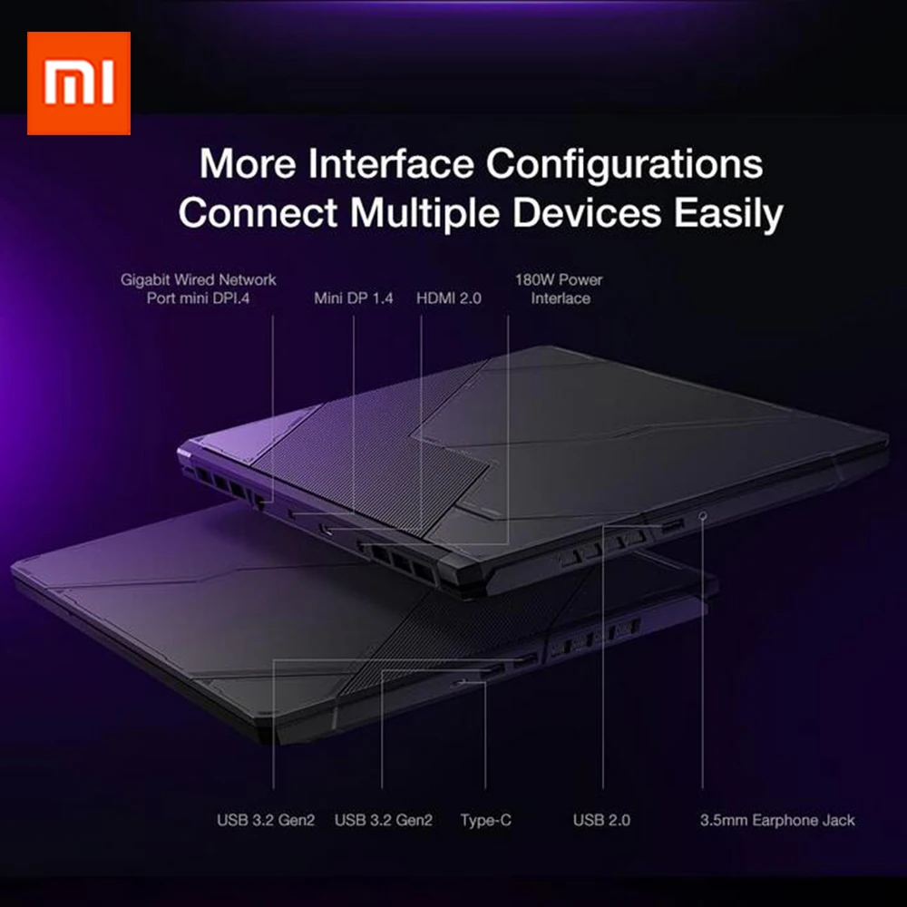 Новые игровые ноутбуки Xiaomi Redmi G игровой ноутбук Intel Core i7 / i5 GTX1650 TI 16 1 дюйма Windows10 ГБ
