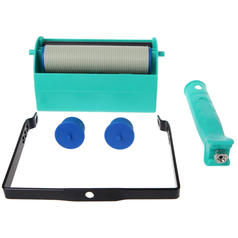 5-дюймовый Одноцветный/двухцветный ролик для рисования цветов машина на стену