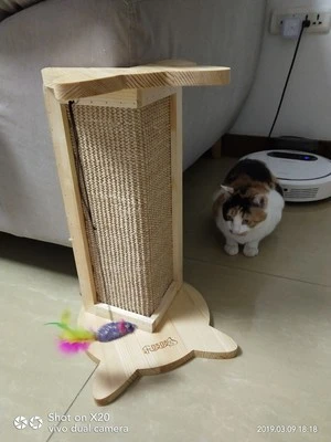 Кошечное крепление Когтеточка мебель диван угловой скребок для доски котенок защита для углов стен сизаль коврик-Когтеточка с кошачьими игрушками