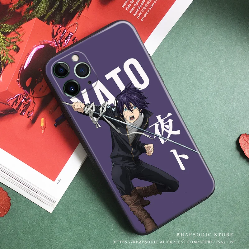yato noragami anime soft silicone tpu phone case cover shell for iphone se 6 6s 7 8 plus x xr xs 11 12 mini pro max free global shipping