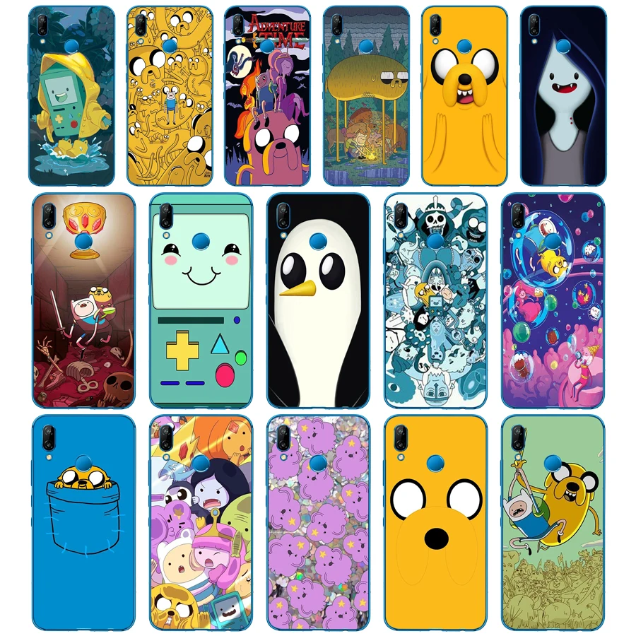 Чехол 02DD adventure time cute Beemo BMO Джек Финн Lumpy для Huawei P9 P10 P20 P30 Lite mate 10 20 PRO lite p smart