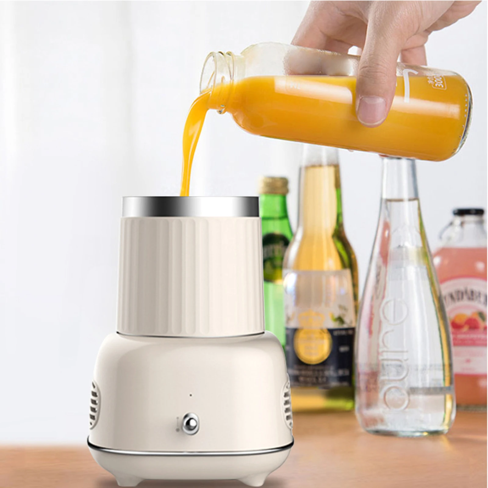 Охладитель для напитков в холодильнике 330 мл быстрозамороженный с функцией