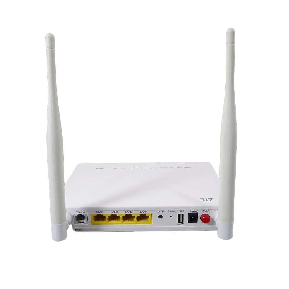 ZTE ZXHN английская версия F609 V2 GPON ONU беспроводной ONT маршрутизатор 1GE + 3FE 1tel 5 дБи