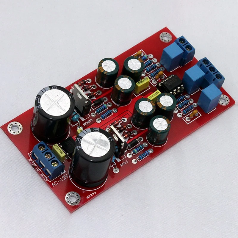 

Unbalance to Balance Preamplifier Board IRF9610+IRF610+NE5532 AC 12-15V