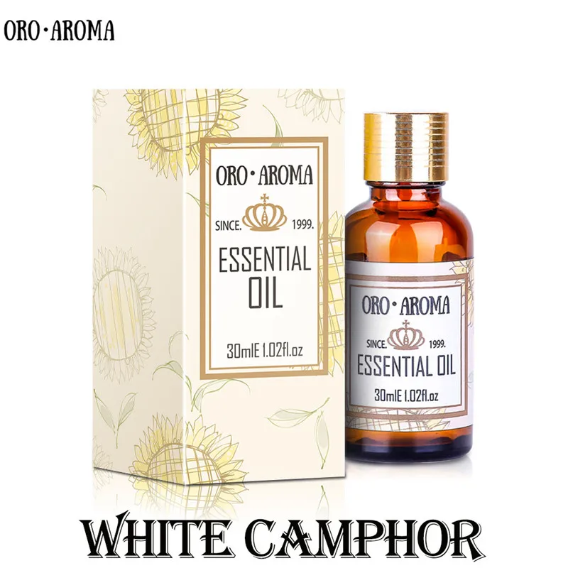

Famous brand oroaroma natural White Camphor Essential Oil relieve itching Deodorant Insecticidal Reduce neuralgia Camphor Oil