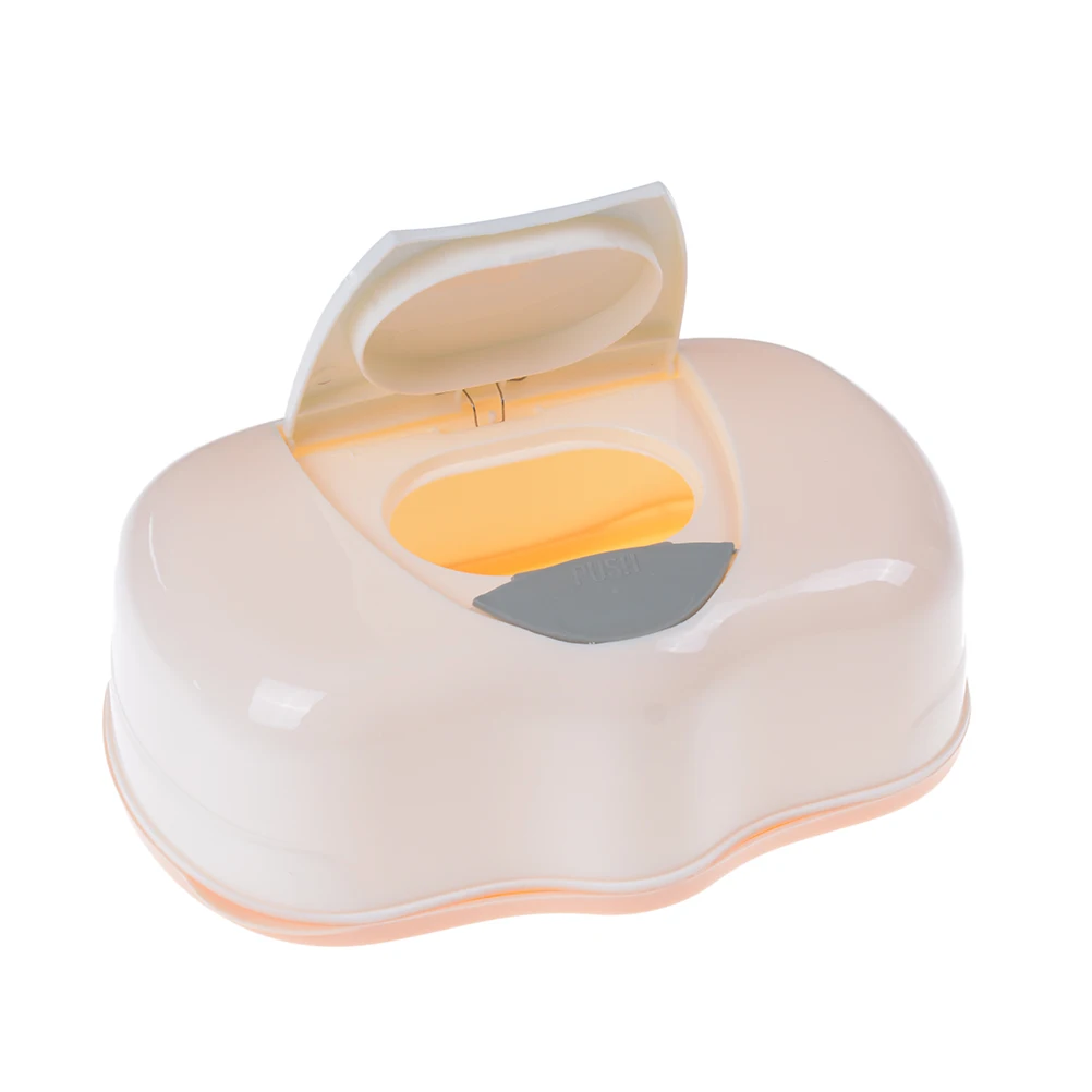 

Wet Tissue Box Plastic Automatic Case Tissue Case Baby Wipes Press Pop-up Design Baby Wipes Storage Organizer Home Accessories
