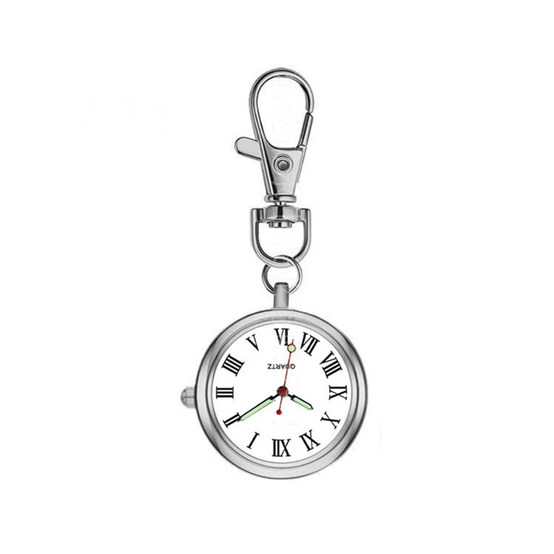 2020 FOB карманные часы медсестры студенческий подарок винтажные часы-брелок серебряные кварцевые классические часы студенческие канцелярск...