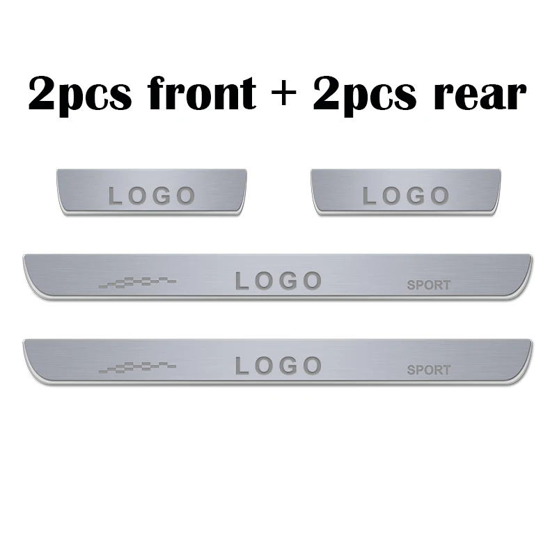 all 4pcs pattern4 Светодиодный порог для Toyota Land Cruiser 200, Накладка на порог педали, автомобильный светильник, аксессуары - Название цвета: all 4pcs pattern4