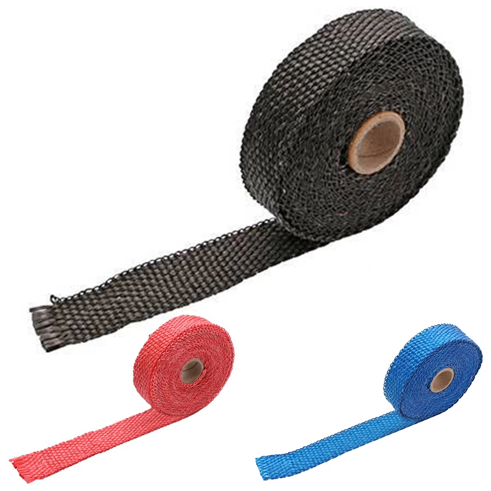 Универсальная термостойкая изоляционная лента для выхлопной трубы на мотоцикл