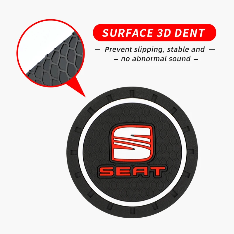 Автомобильный держатель для бутылки с водой 2 шт. Противоскользящий коврик