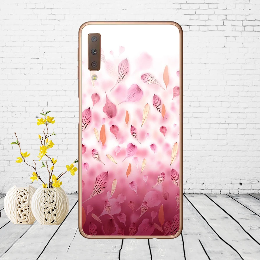 Чехол для samsung Galaxy A7 силиконовый чехол для телефона с принтом чехол-накладка на заднюю крышку для samsung A7 A750 A750F 6,0 дюймов - Цвет: K33