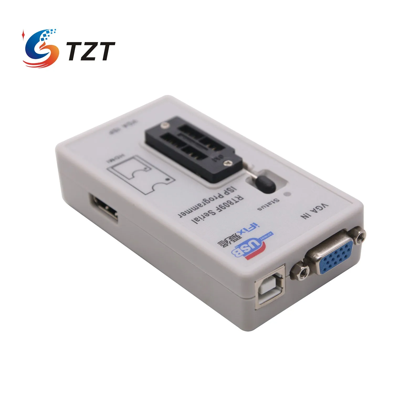 Программатор BIOS TZT RT809F USB 11 адаптеров зажим SOP8 1 8 в разъем TSSOP8 ICSP 24 25 93|Голосовые
