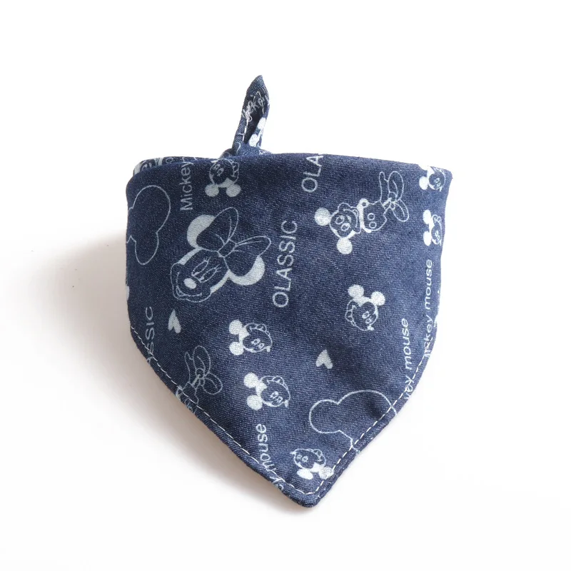 Новая регулируемая бандана для собаки мультфильм печать шейный платок мягкие