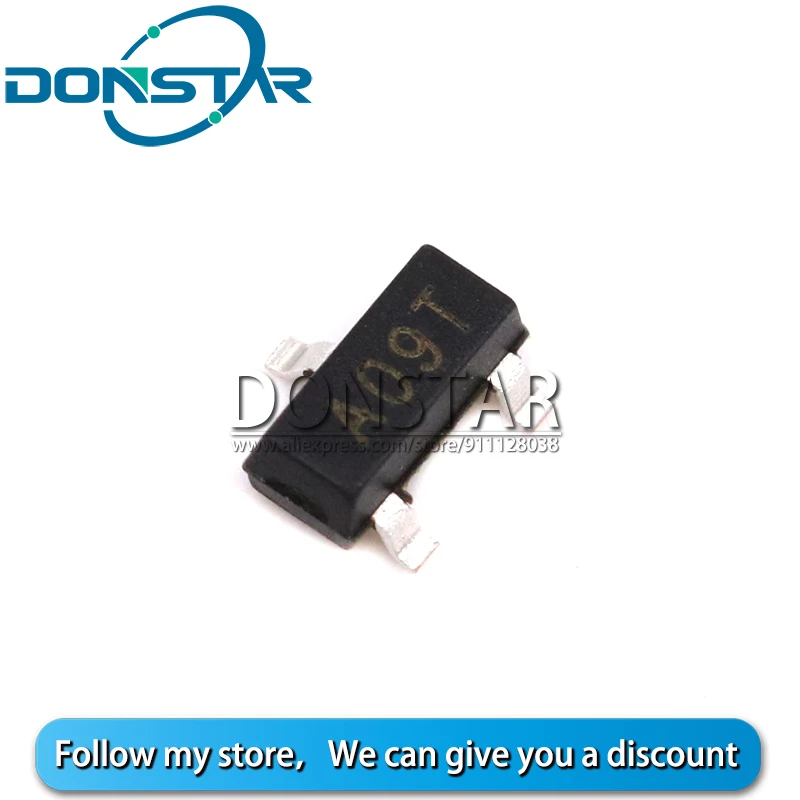 100 шт. AO3400 SOT23 AO3400A SOT-23 A09T SOT Новый MOS FET транзистор