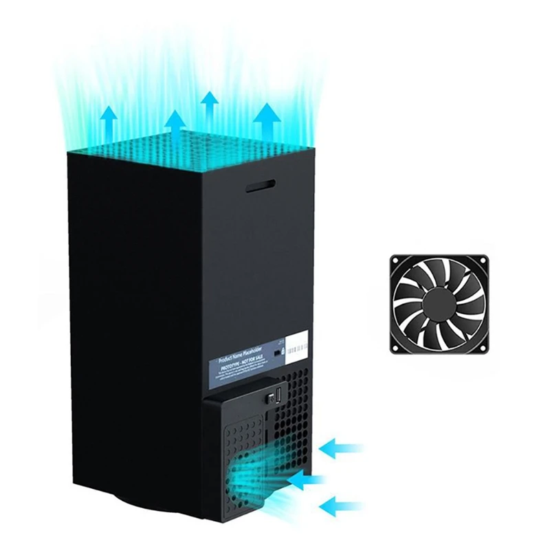 Console USB Cooling Fan Cooler Compatible with -Xbox Series X Comes 2.0 Port &amp On/Off Switch | Электроника