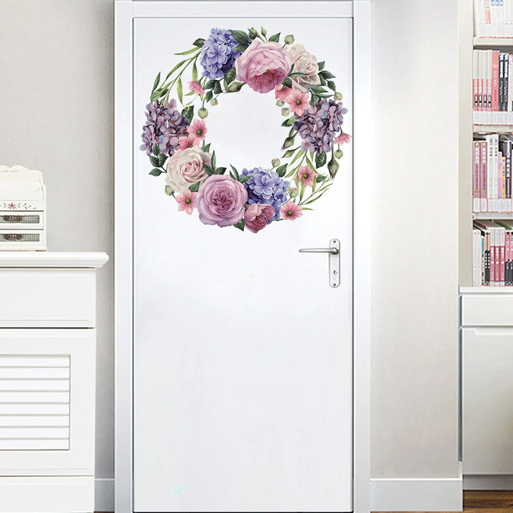 

Peony Wall Sticker Flower Living Room Home DIY Decoration High Quality