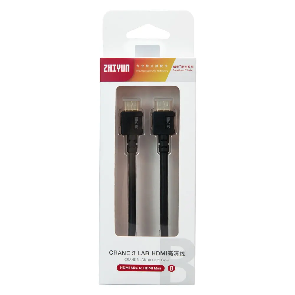 Кабель передачи изображений Zhiyun HDMI-совместимый с Mini к Micro/Mini для передатчика