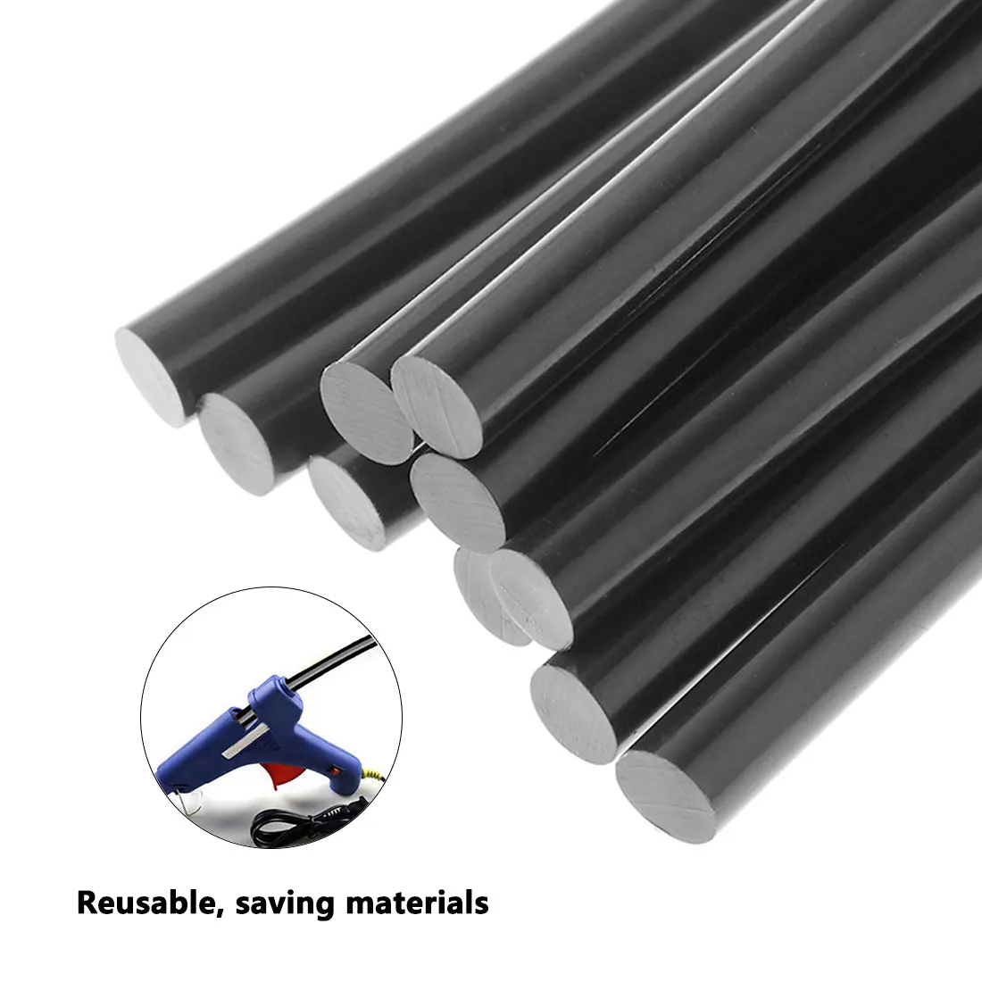 

10Pcs 7mm Glue Stick Car Repair Glue Stick Hot Melt Glue Stick Automotive tool For Electric Glue Gun Craft Album Car Repair Tool